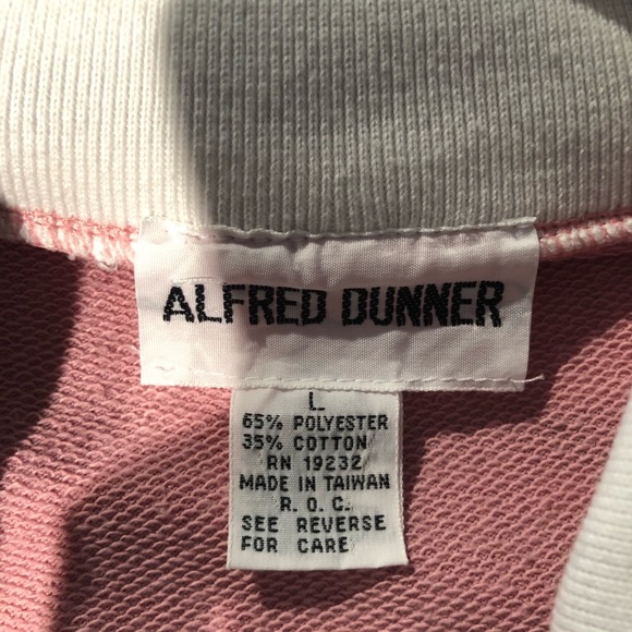 Alfred Dunner Color Block Patterned Crew - Picture 4 of 4